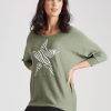 Knitwear Katies | Katies 3/4 Sleeve Star Dolman Sleeve Jumper