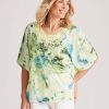 Tops NoniB | Lace Neck Embellished Kaftan