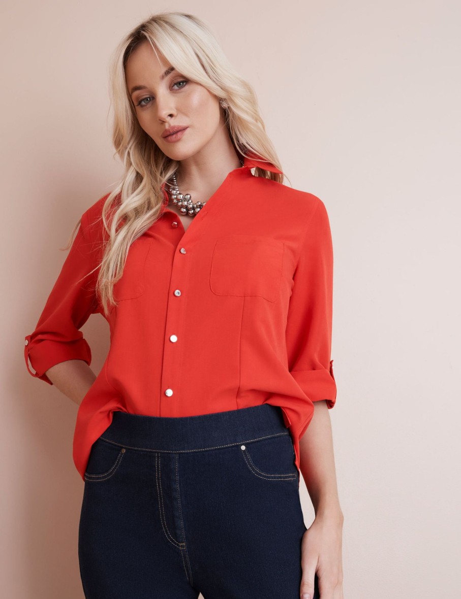 Tops NoniB | Pocket Detail Shirt