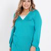 Knitwear Beme | Beme 3/4 Sleeve Lace Insert Jumper