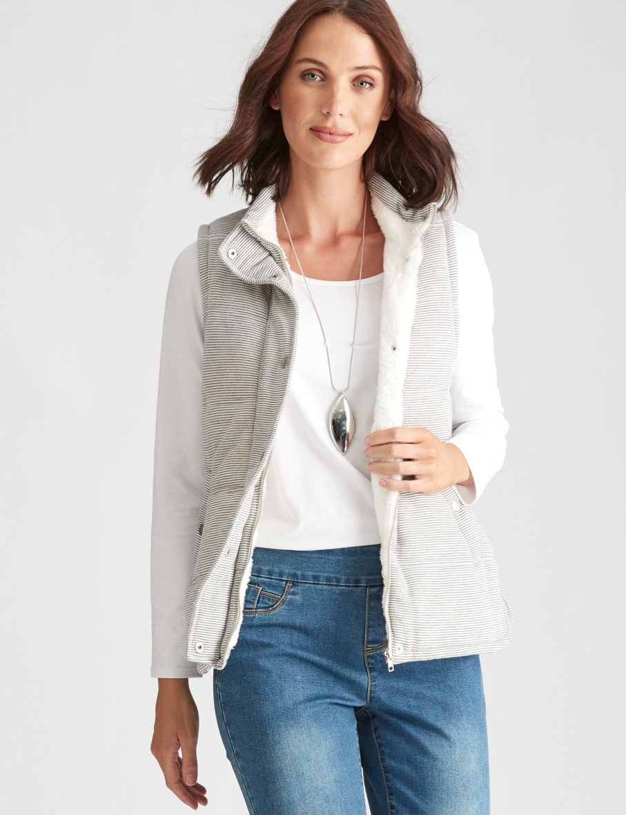 Outerwear Katies | Katies Knitwear Puffer Jacket