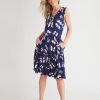 Dresses Millers | Millers Knit Tiered Knee Length Dress