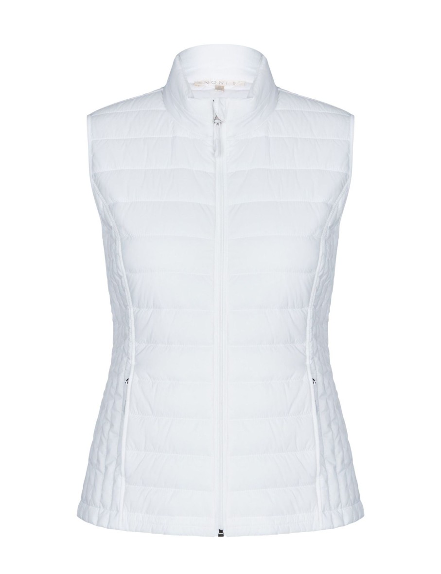 Outerwear NoniB | Noni B Sleeveless Quilted Vest