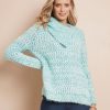 Knitwear WLane | W.Lane Side Button Boucle Jumper