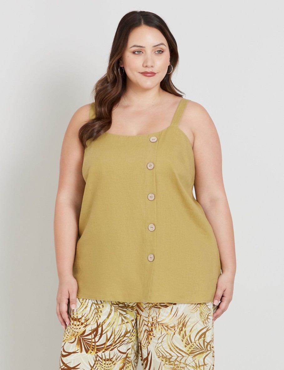 Tops Beme | Beme Wooden Button Camisole