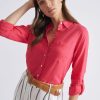 Tops Katies | Katies Linen Blend Shirt