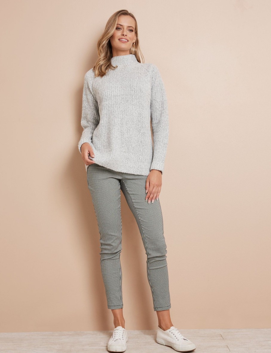 Knitwear WLane | W.Lane High Neck Rib Jumper