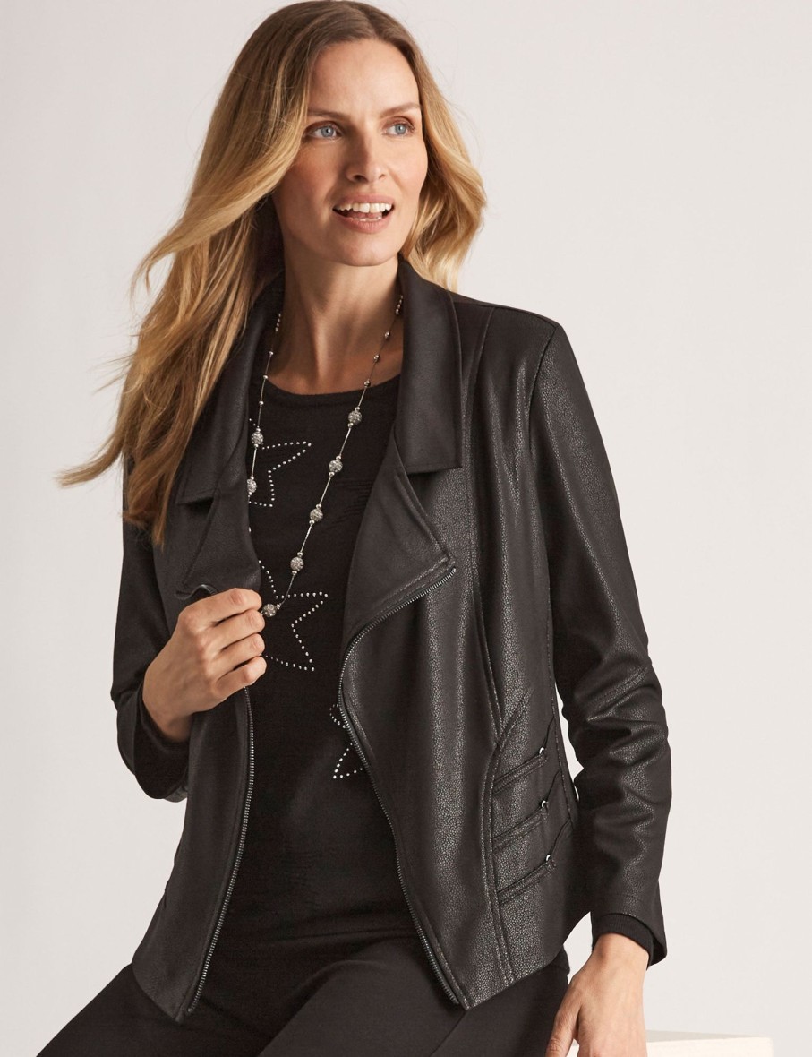 Outerwear NoniB | Noni B Suedette Jacket