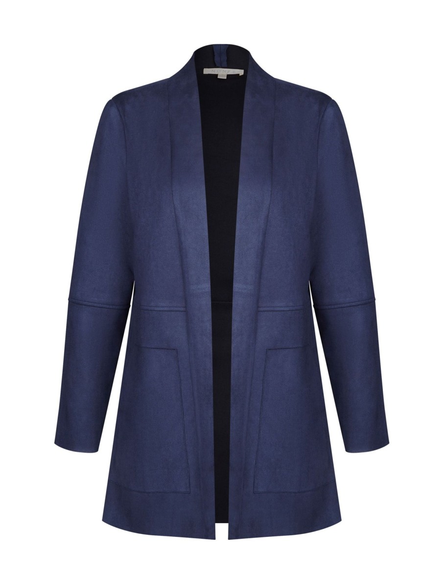 Outerwear NoniB | Noni B Suedette Coat