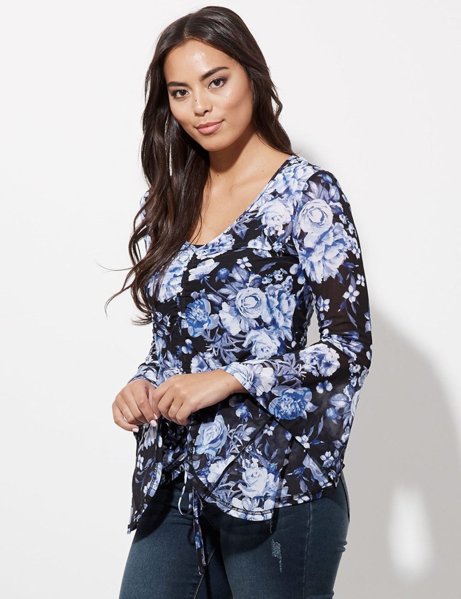 Tops Crossroads | Crossroads Rouched Neckline Top