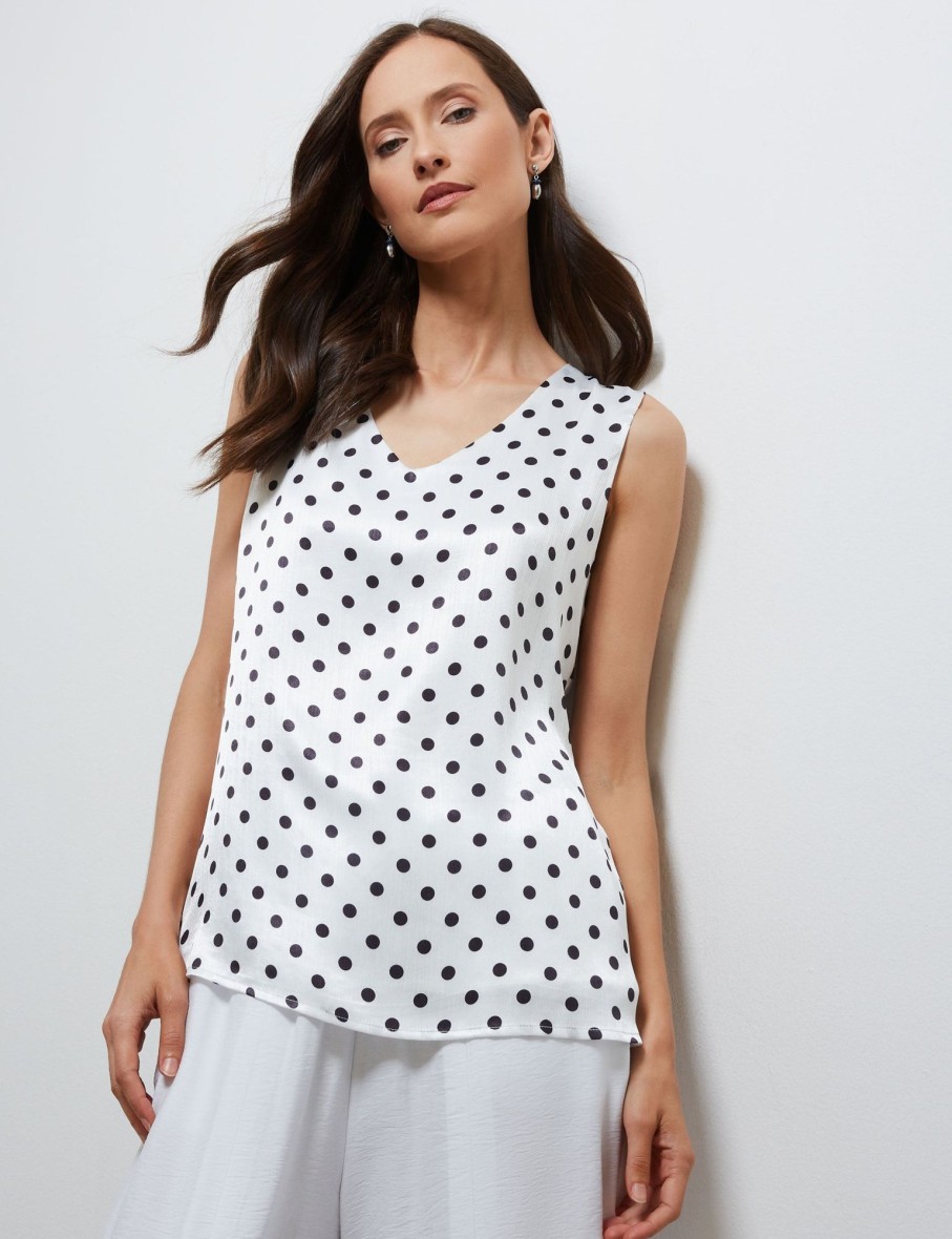 Tops NoniB | Printed V-Neck Woven Top