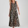 Dresses NoniB | Noni B Side Split Knit Maxi Dress