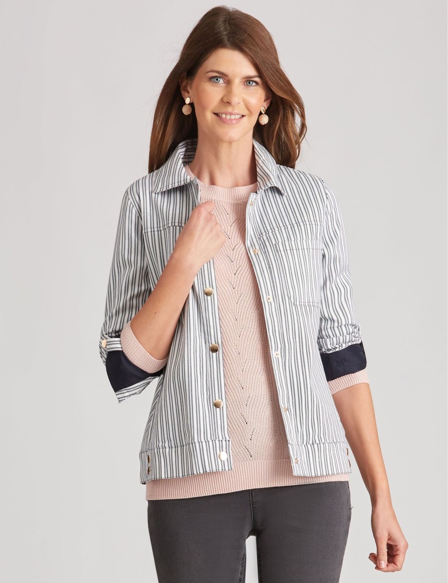 Outerwear WLane | W.Lane Stud Detail Jacket