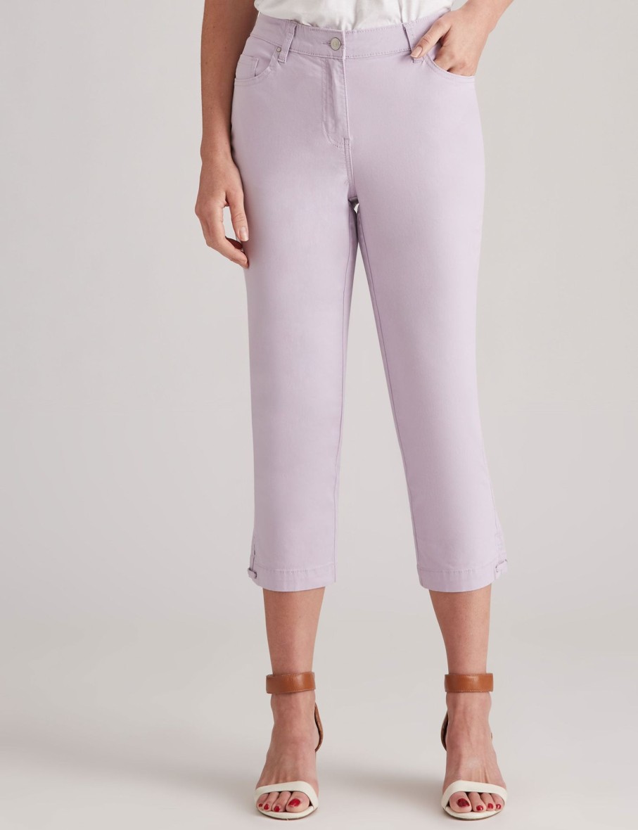 Bottoms Millers | Millers Lightweight Coloured Denim Crop