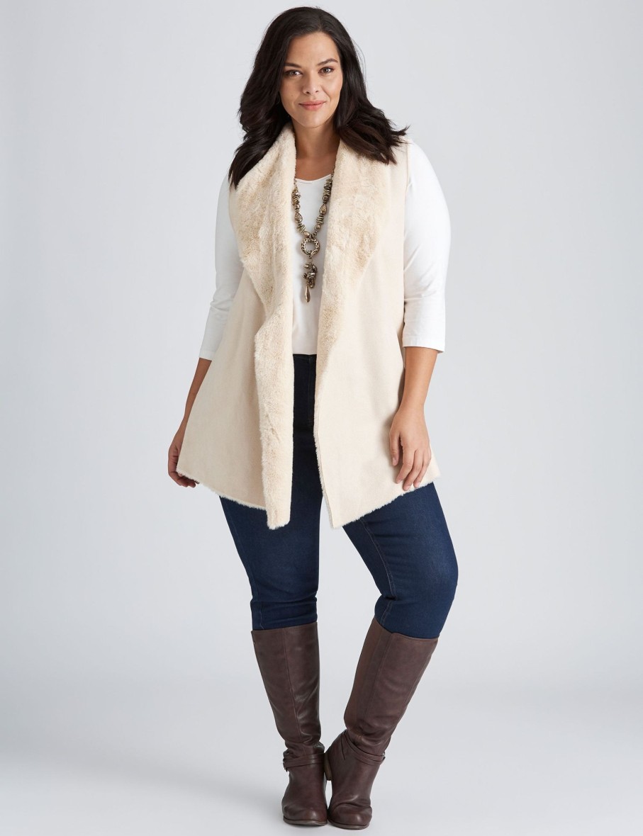 Knitwear Autograph | Autograph Sleeveless Sherpa