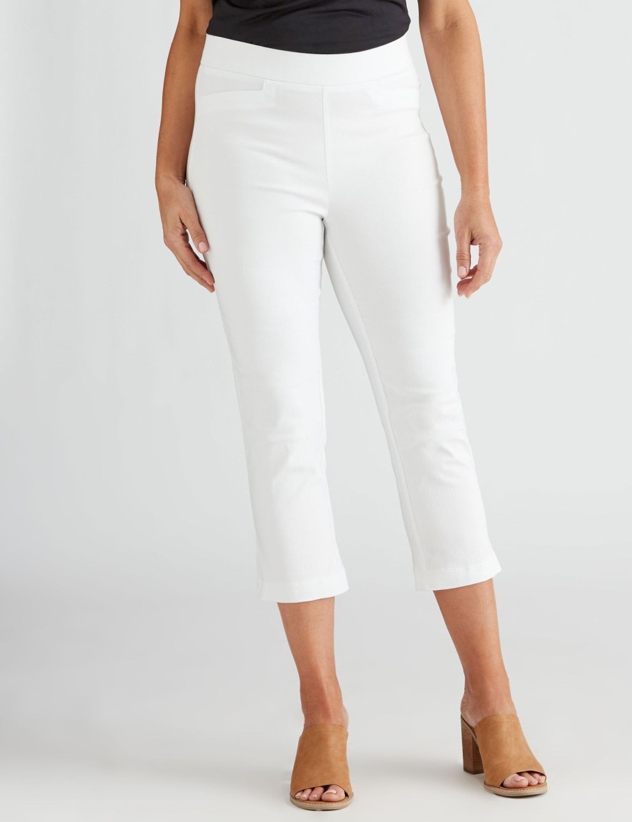 Bottoms Millers | Millers Bengaline Crop Pants