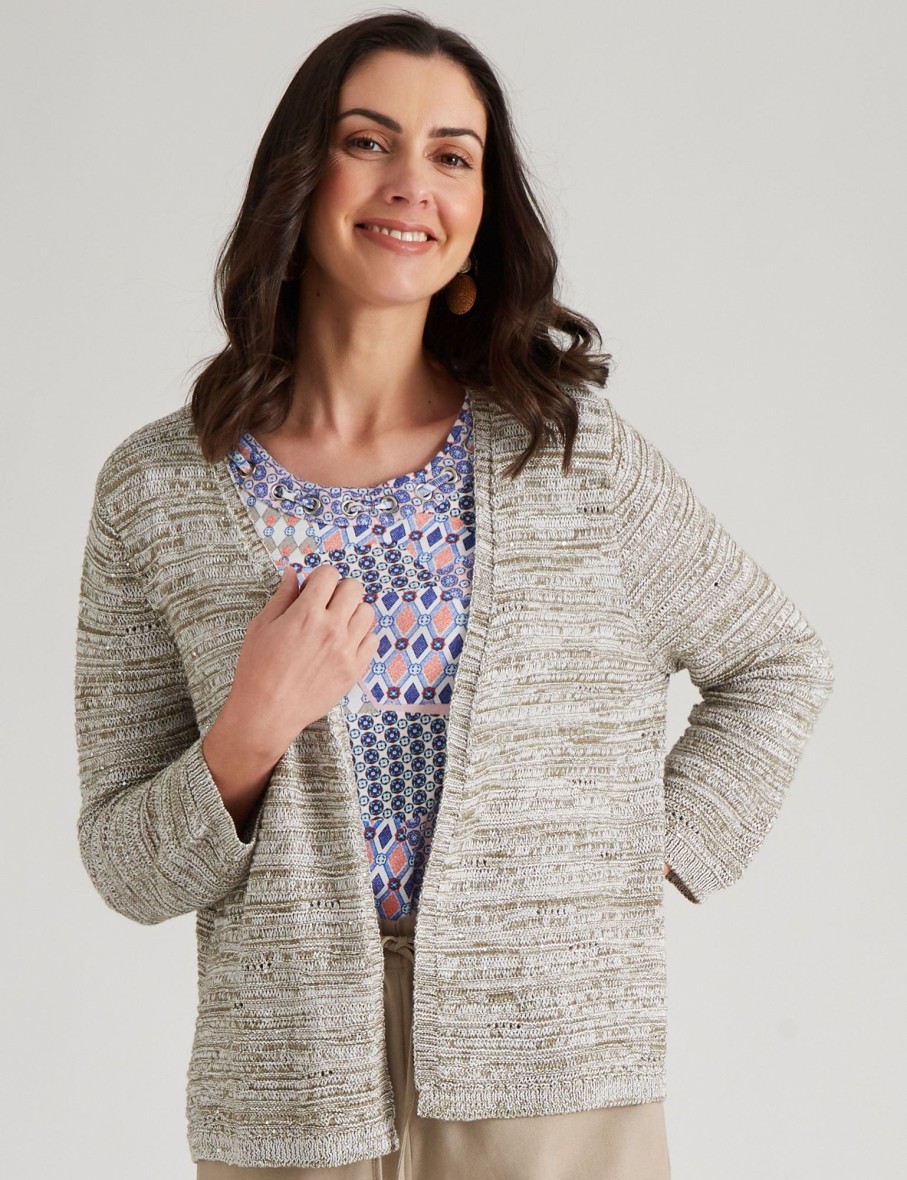 Knitwear WLane | W.Lane Open Front Knitwear Shrug