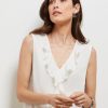 Tops NoniB | Frill Neck Lurex Top