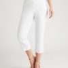 Bottoms Millers | Millers 7/Th Length Lace Trim Bengaline Pant