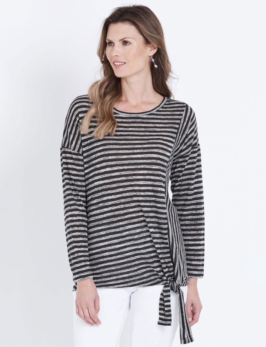 Tops WLane | W.Lane Stripe Tie Top