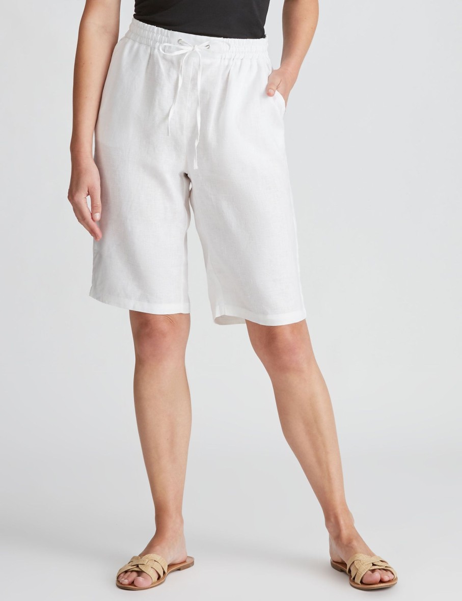 Bottoms WLane | W.Lane Linen Shorts