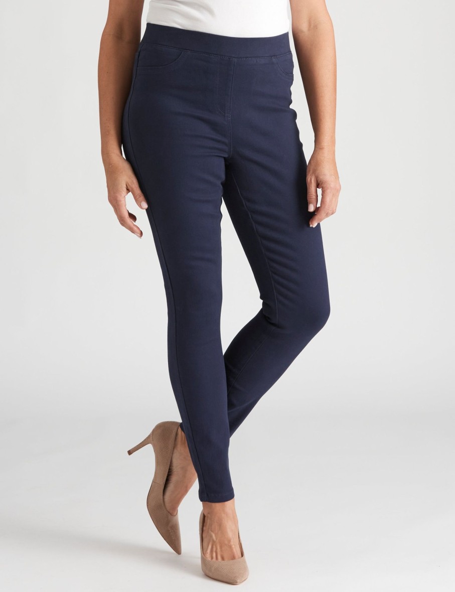 Bottoms Millers | Millers Full Length Hi Rise Coloured Jeggings