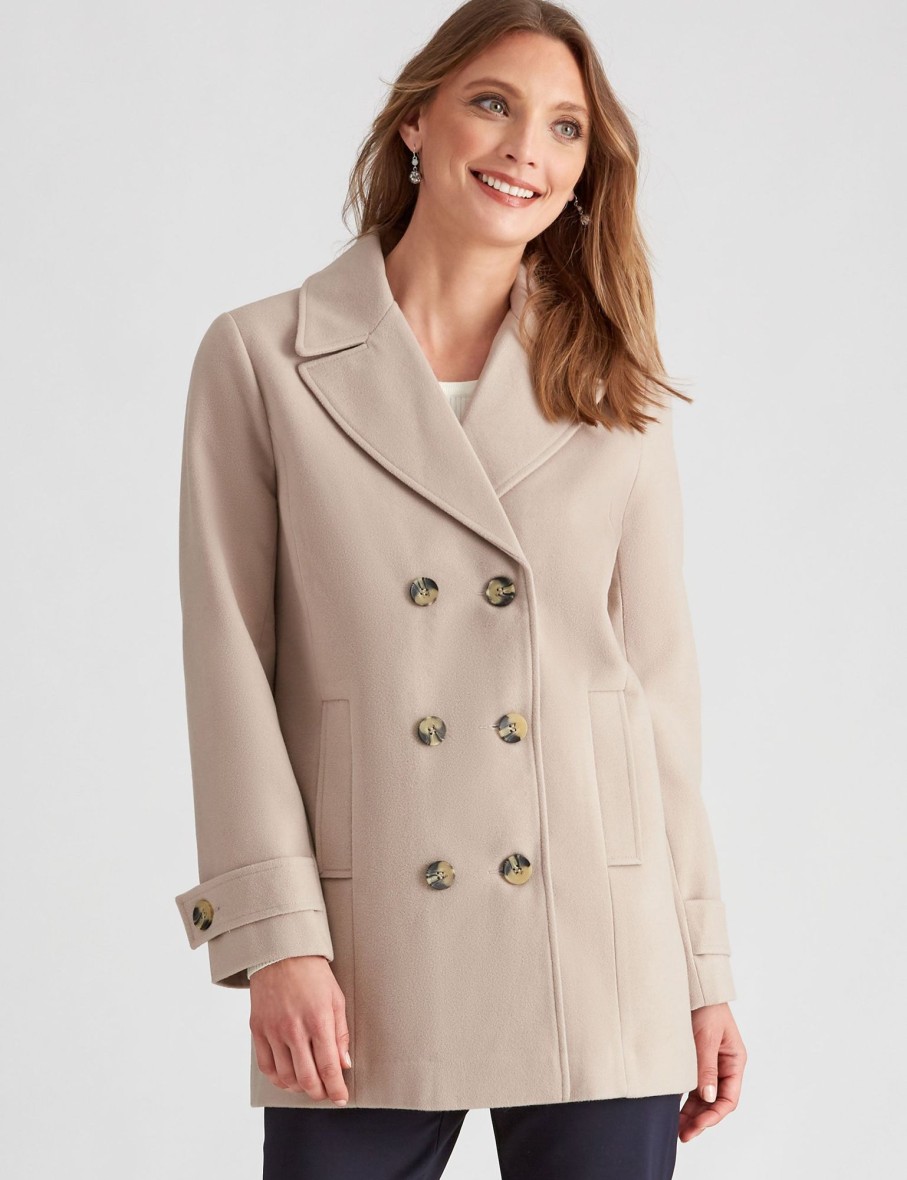 Outerwear LizJordan | Liz Jordan Melton Coat