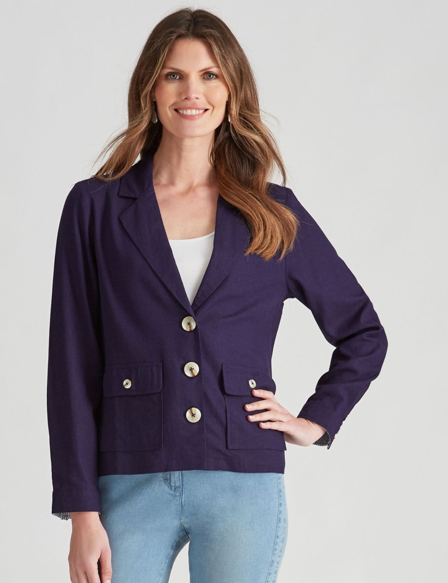 Outerwear WLane | W.Lane Linen Blazer