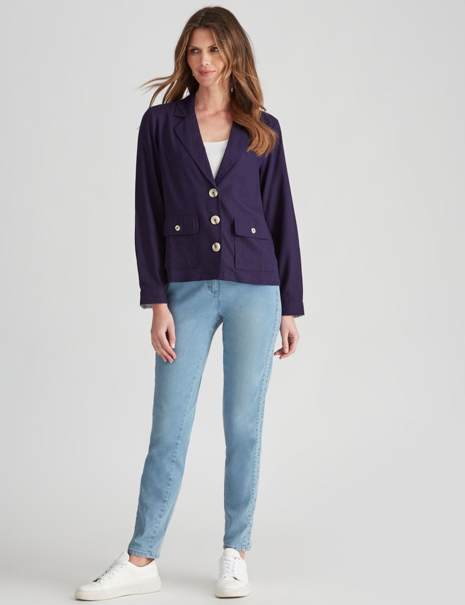 Outerwear WLane | W.Lane Linen Blazer