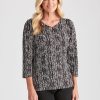 Tops NoniB | Noni B Knitwear Keyhole Neck Top