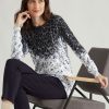 Knitwear NoniB | Noni B Chain Print Knit Jumper