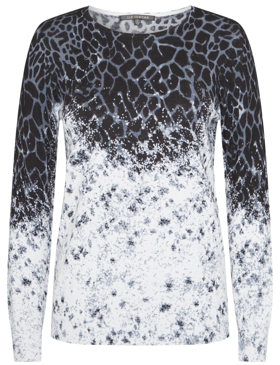 Knitwear NoniB | Noni B Chain Print Knit Jumper