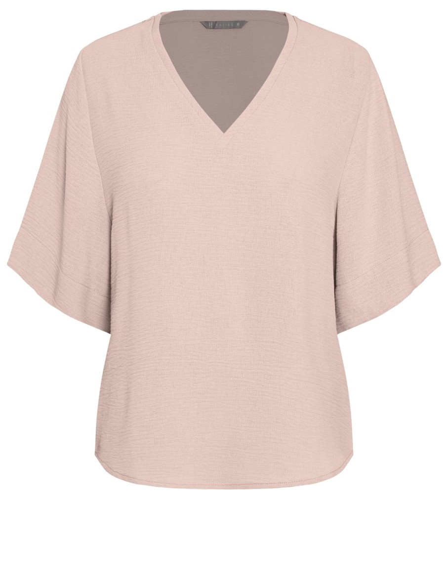 Tops Katies | Katies Knitwear Textured Relaxed Top