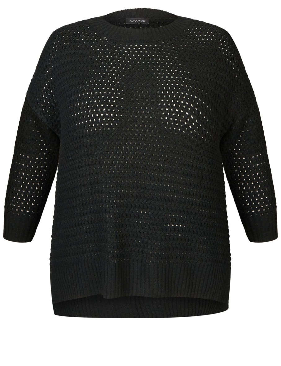 Knitwear Autograph | Autograph Knitwear Long Sleeve Novelty Textured Jumper