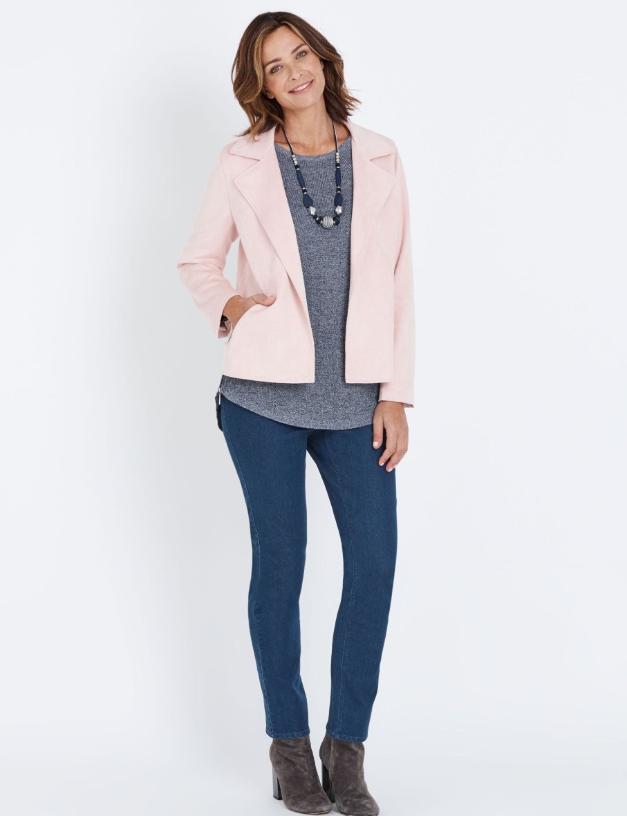 Outerwear WLane | W.Lane Suedette Biker Jacket