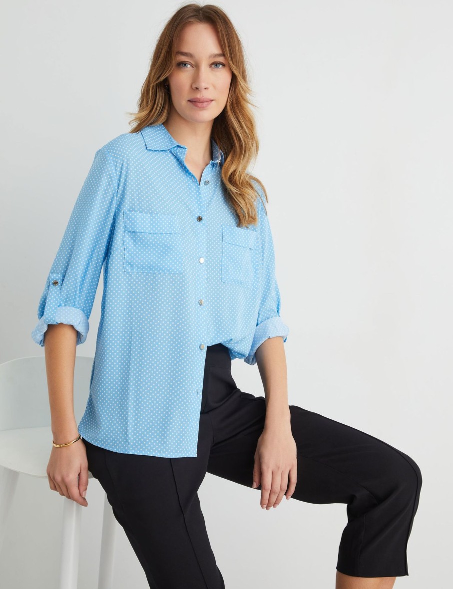 Tops NoniB | Noni B Sally Spot Blouse