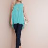 Tops NoniB | Sleeveless Double Layer Top