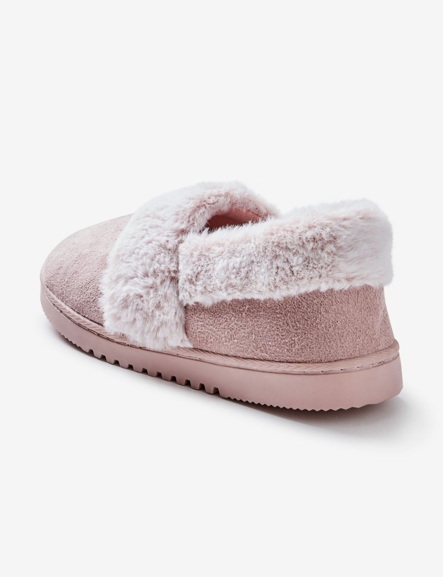 Sleepwear Rivers | Rivers Velour Plush Lined Slipper