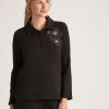 Tops NoniB | Noni B Fleece Polo