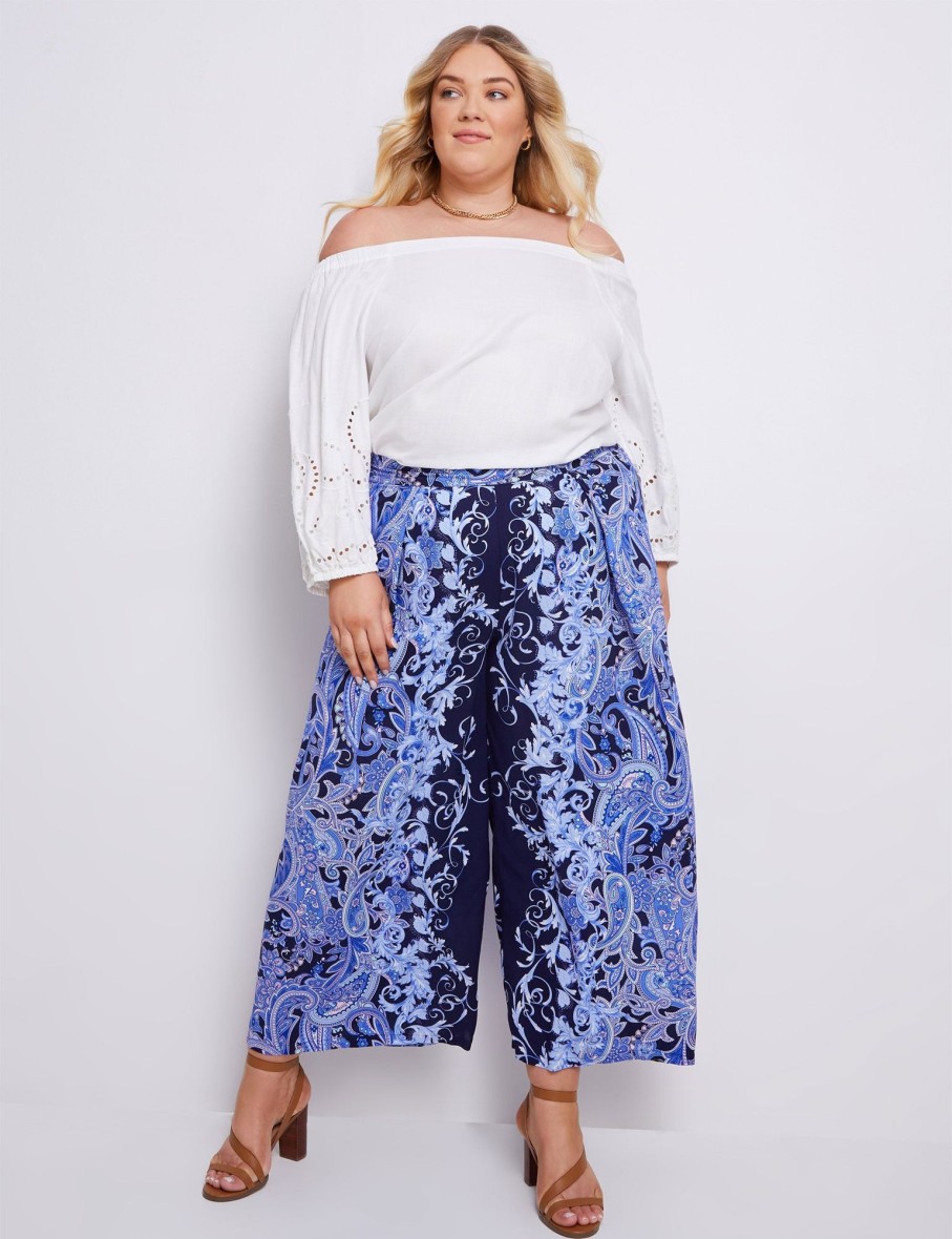 Bottoms Autograph | Autograph Full Length Wide Leg Pants