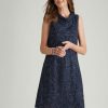 Dresses WLane | W.Lane Linen Floral Embroidery Dress