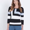 Knitwear WLane | W.Lane Colour Block Pullover Top