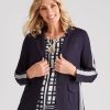 Outerwear NoniB | Noni B Ponte Lurex Jacket