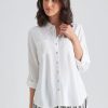 Tops Katies | Katies Linen Blend Shirt