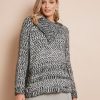 Knitwear WLane | W.Lane Side Button Boucle Jumper