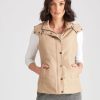 Outerwear Katies | Katies Rib Puffer Vest