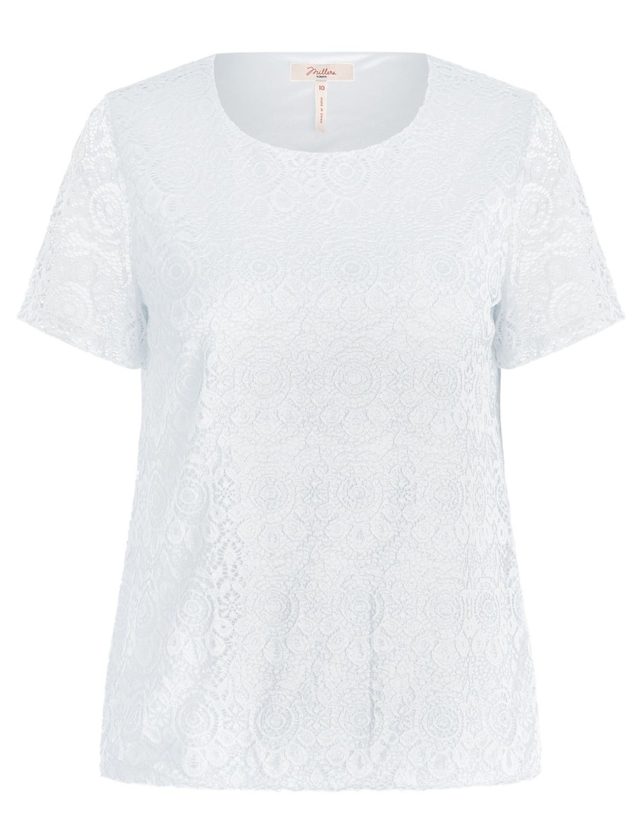 Tops Millers | Millers Short Sleeve Lace Top