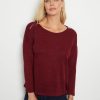 Tops NoniB | Noni B Zipped Detail Knitwear Top