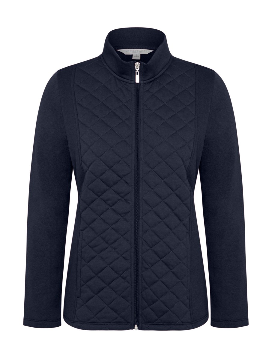 Outerwear NoniB | Noni B Quilted Fleece Jacket