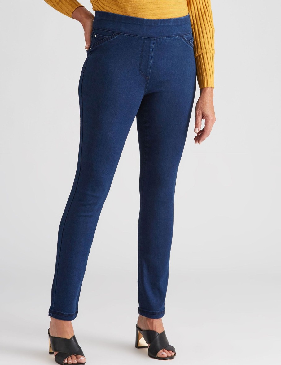 Bottoms Millers | Millers Full Length Comfort Denim Jeans